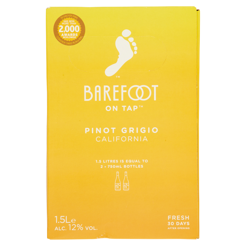 Barefoot Pinot Grigio, 1.5L