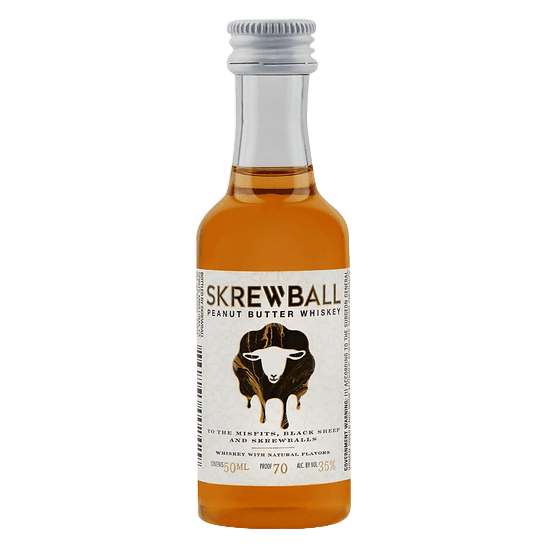 Skrewball Peanut Butter Whiskey 50ml (70 Proof)
