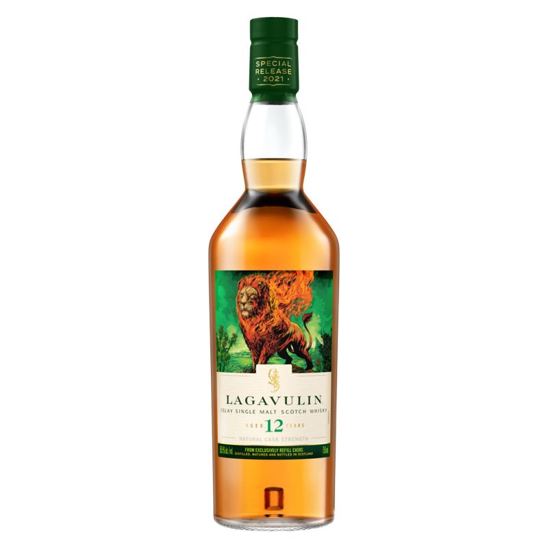 Lagavulin 12 Year Old 2021 Special Release Islay Single Malt Scotch Whisky, 750 mL