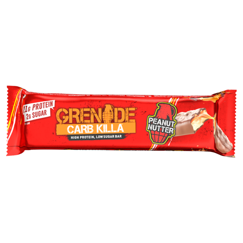 Grenade Carb Killa Peanut Butter Protein Bar, 60g