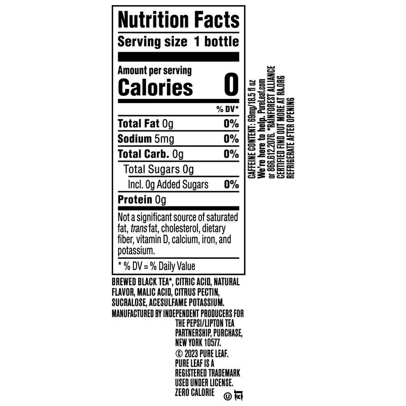 Pure Leaf Diet Peach Iced Tea 18.5oz