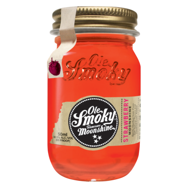 Ole Smoky Strawberry Moonshine 50ml Bottle