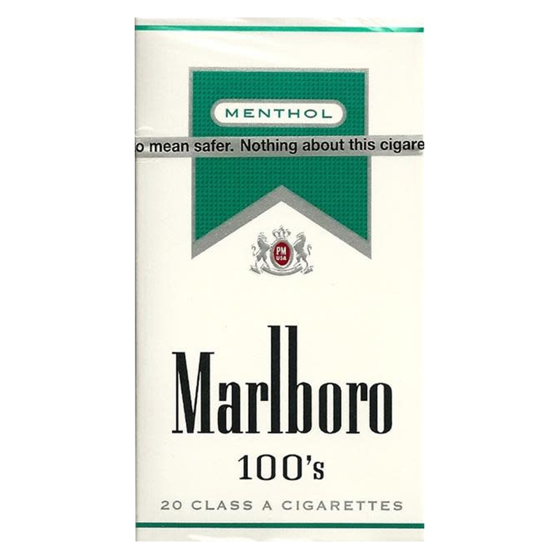 Marlboro Silver Menthol 100s Cigarettes 20ct Box 1pk