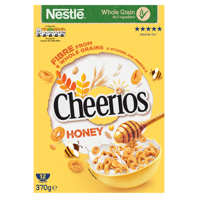 Nestle Cheerios Honey, 370g