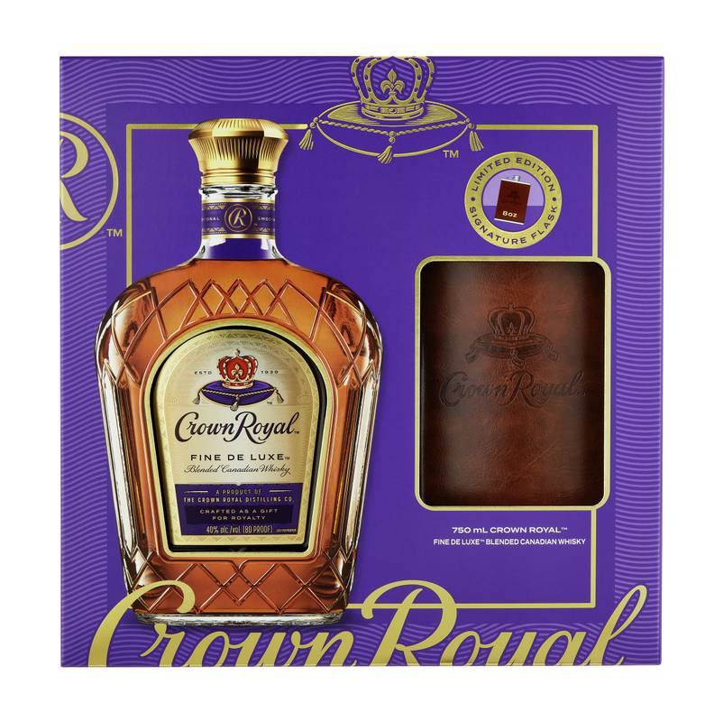 Crown Royal Gift Set 750ml (80 proof)