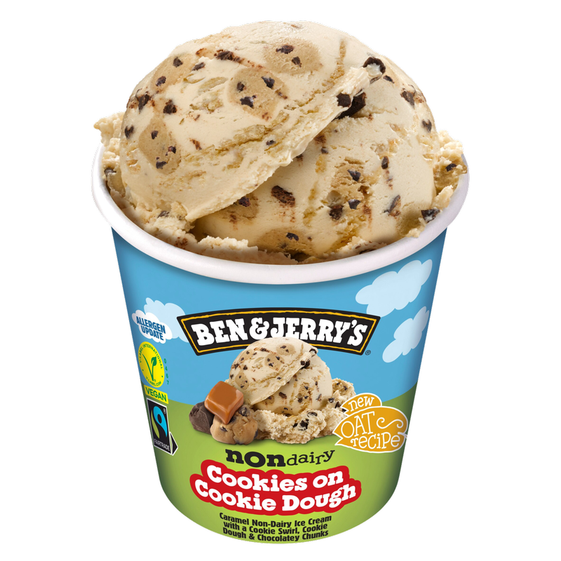 Ben & Jerry's Non Dairy Cookies on Cookie Dough, 465ml