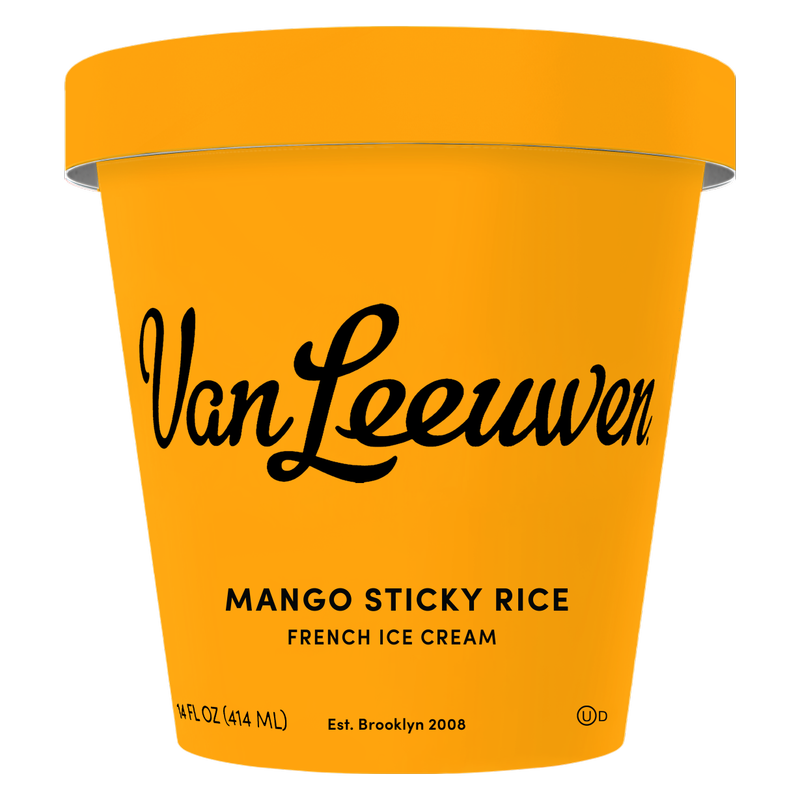 Van Leeuwen Mango Sticky Rice Pint 14oz