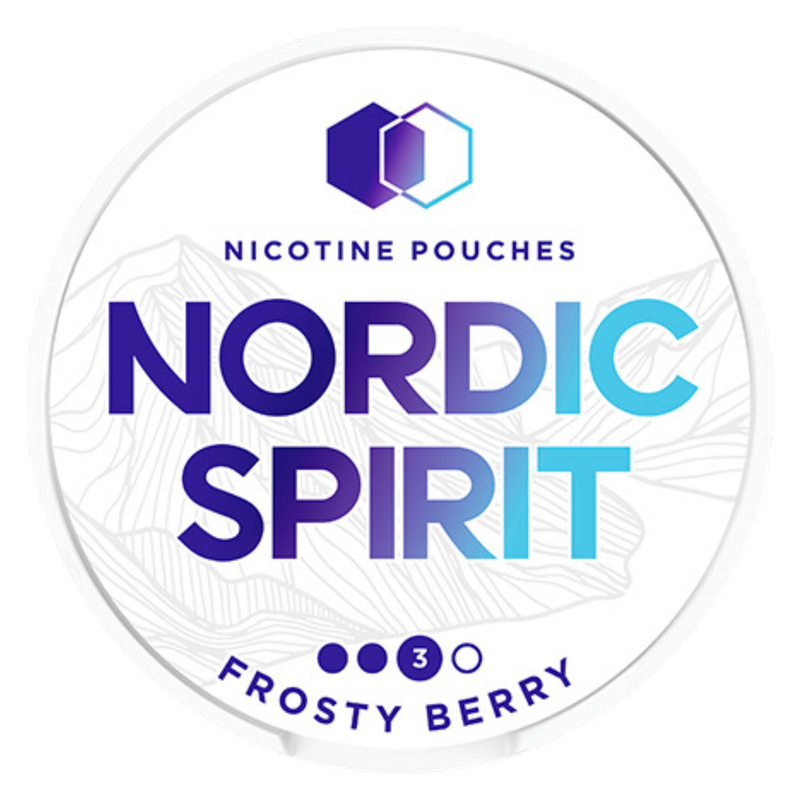Nordic Spirit Nicotine Pouches Frosty Berry (9mg), 20pcs