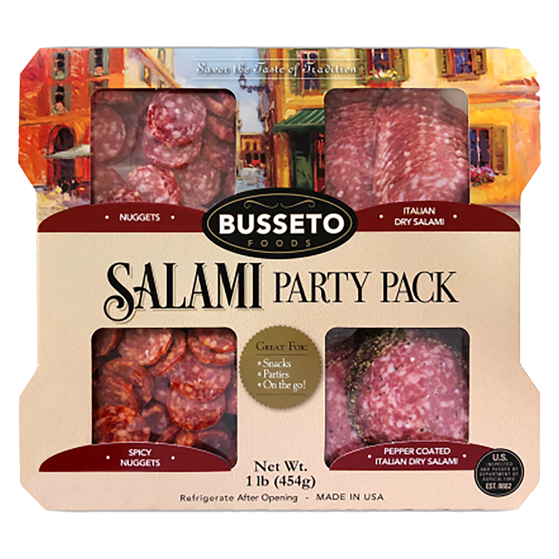 Busseto Salami & Nugget Party Pack - 16oz