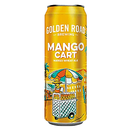 Golden Road Brewing Mango Cart Wheat Ale Single 25oz Can 4.0% ABV