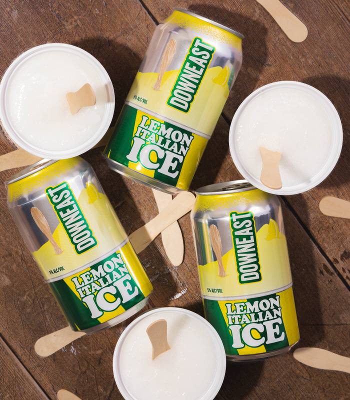 Downeast Lemon Italian Ice 9pk 12oz Can 5% ABV