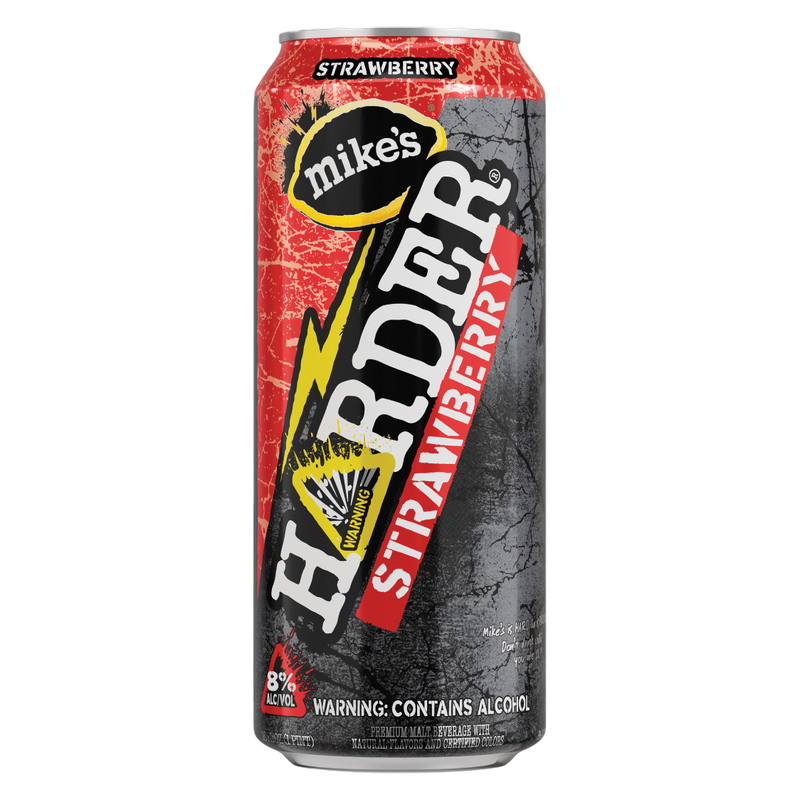 Mike's Harder Strawberry Lemonade Single 16oz Can 8.0% ABV