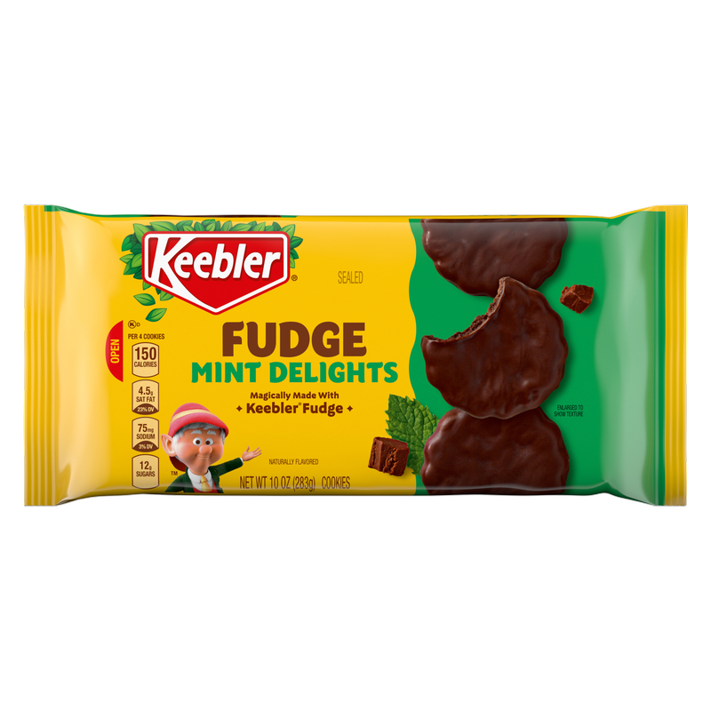 Keebler Mint & Fudge Grasshopper Cookies 10oz