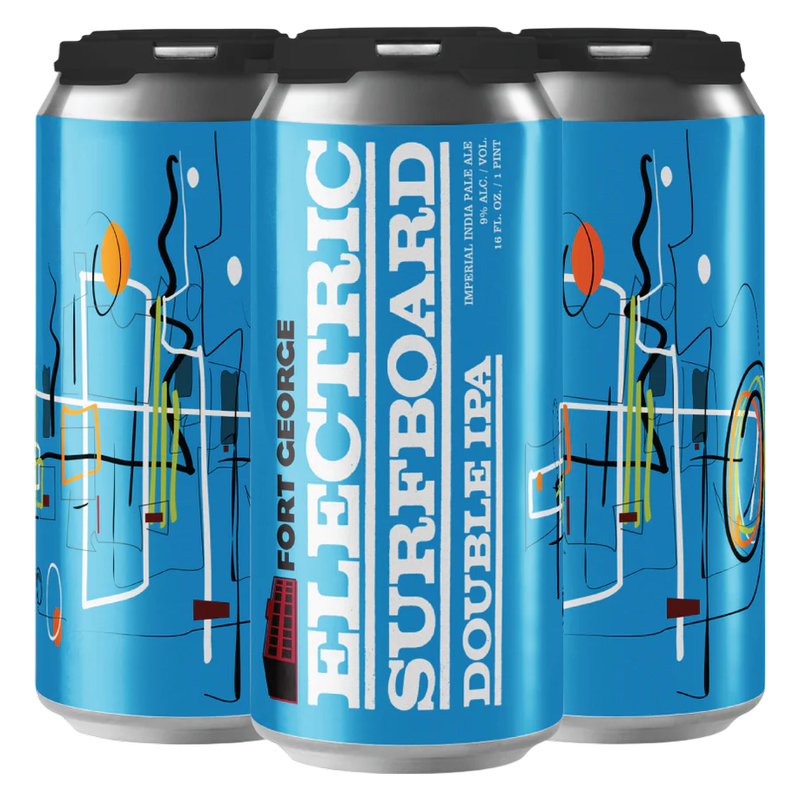 Fort George Electric Surfboard DIPA 4pk 16oz Can