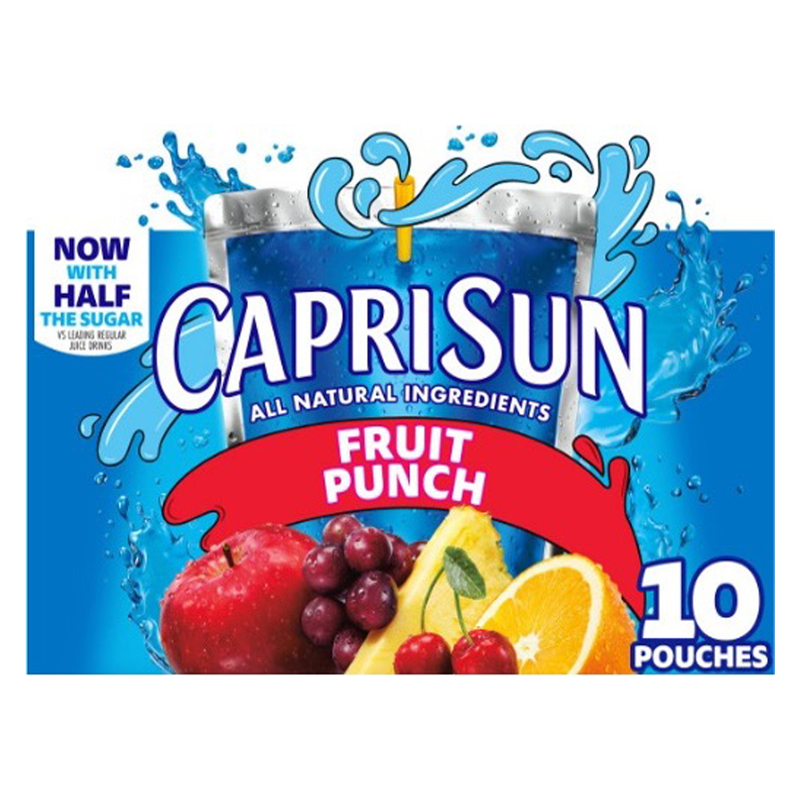 Capri Sun Fruit Punch 6oz 10pk