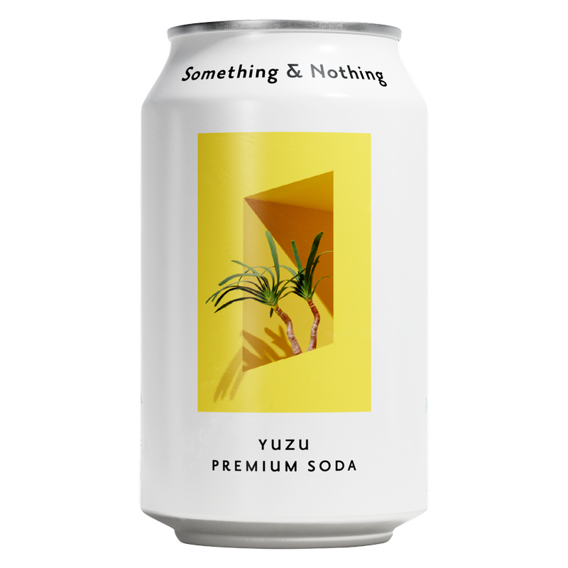 Something & Nothing Yuzu Premium Soda, 330ml