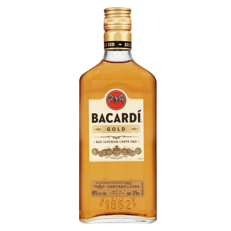 Bacardi Gold Rum 375ml (80 Proof)