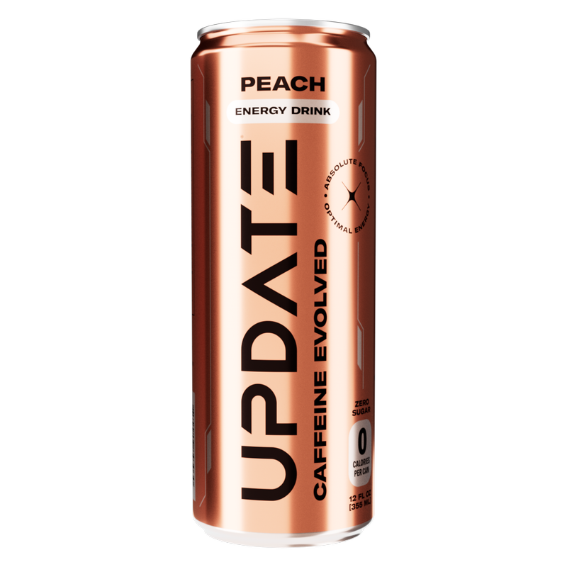 UPDATE Peach Energy Drink