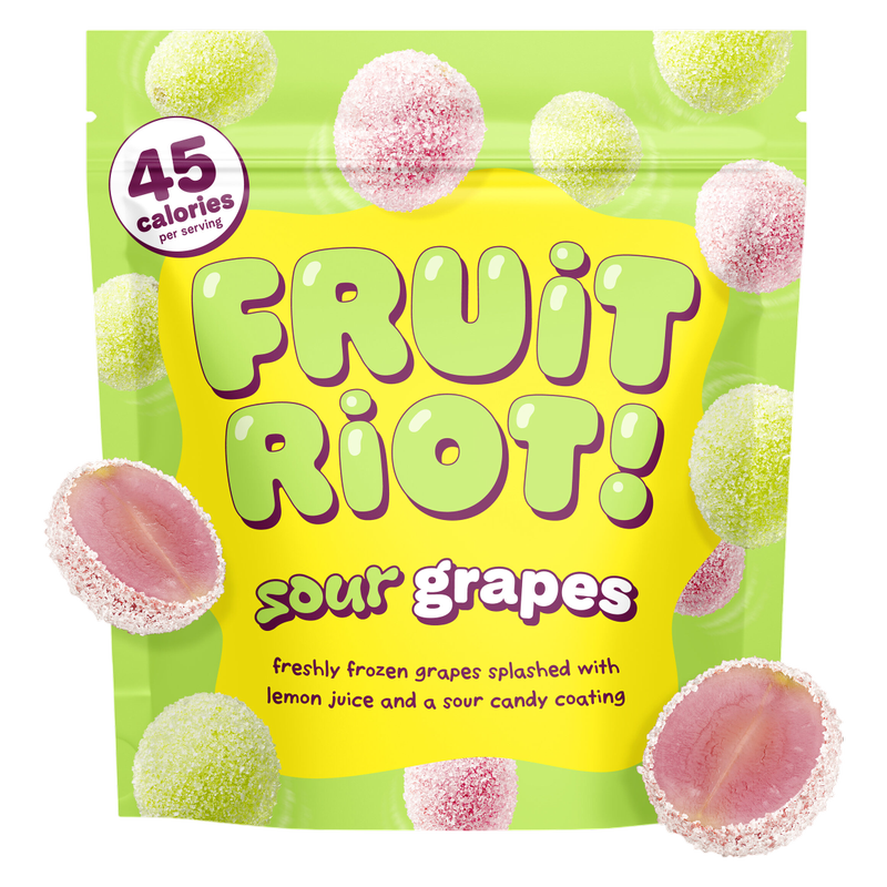 Fruit Riot Frozen Sour Grapes 8oz