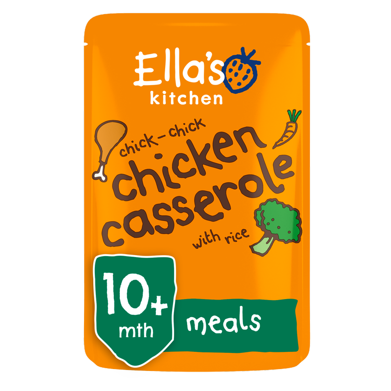 Ella's Kitchen Organic Chicken & Rice Casserole 10m+, 190g