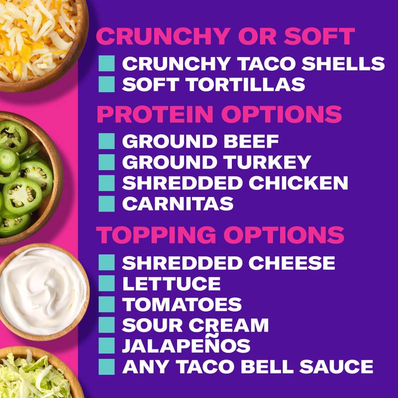 Kraft Heinz Taco Bell Original Seasonings Mix, 1oz.