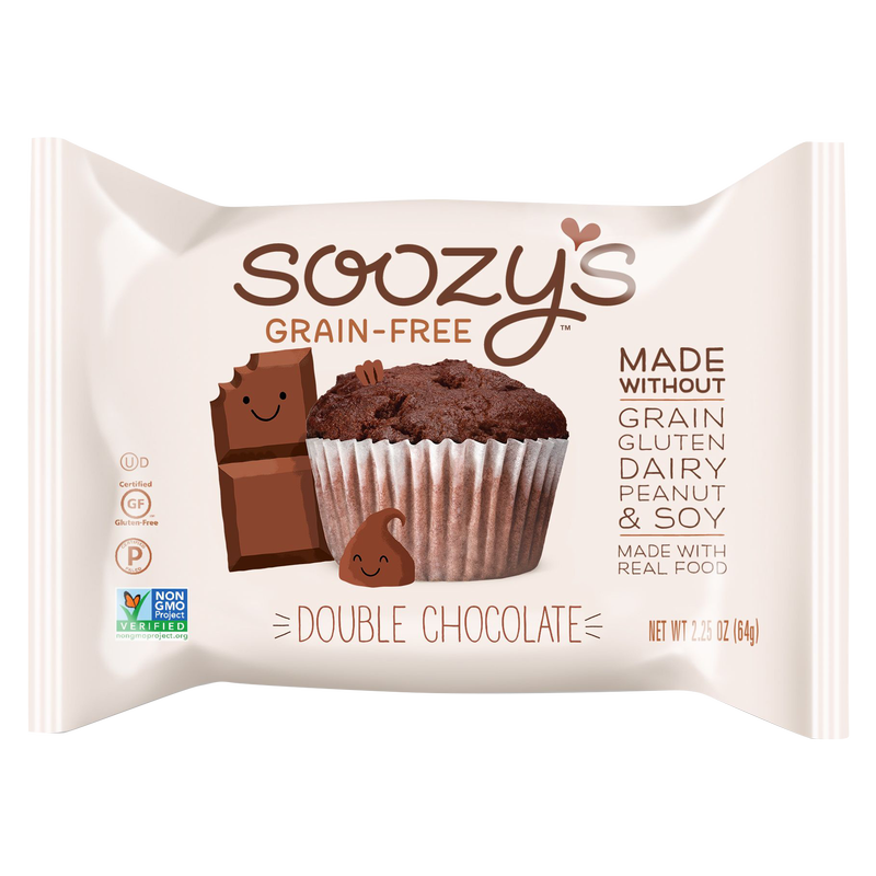 Soozy's Double Chocolate Muffin 2.25oz