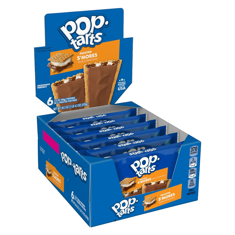 Pop-Tarts Frosted S'mores Toaster Pastries 2ct 6 CT