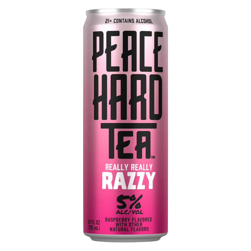 Peace Hard Tea Really Really Razzy 24oz Can 5.0% ABV
