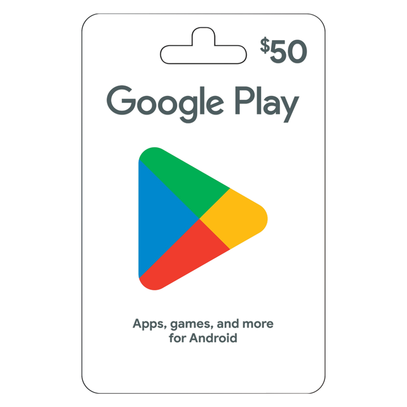 Google Play $50 Gift Card