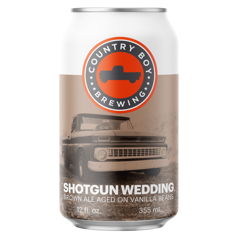 Country Boy Shotgun Wedding Brown Ale 6pk 12oz Can 5.5% ABV