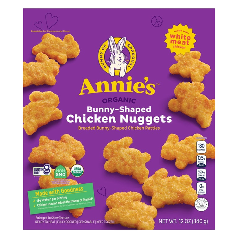 Annie's Bunny-Shaped Chicken Nuggets 12oz