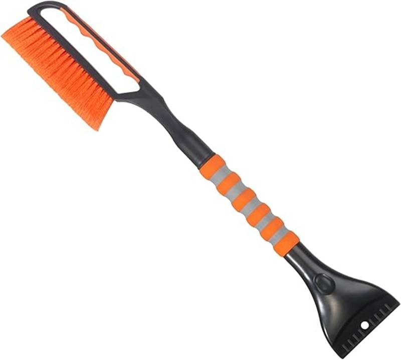 Snow Brush & Ice Scraper for Car Windshield, 26.4"