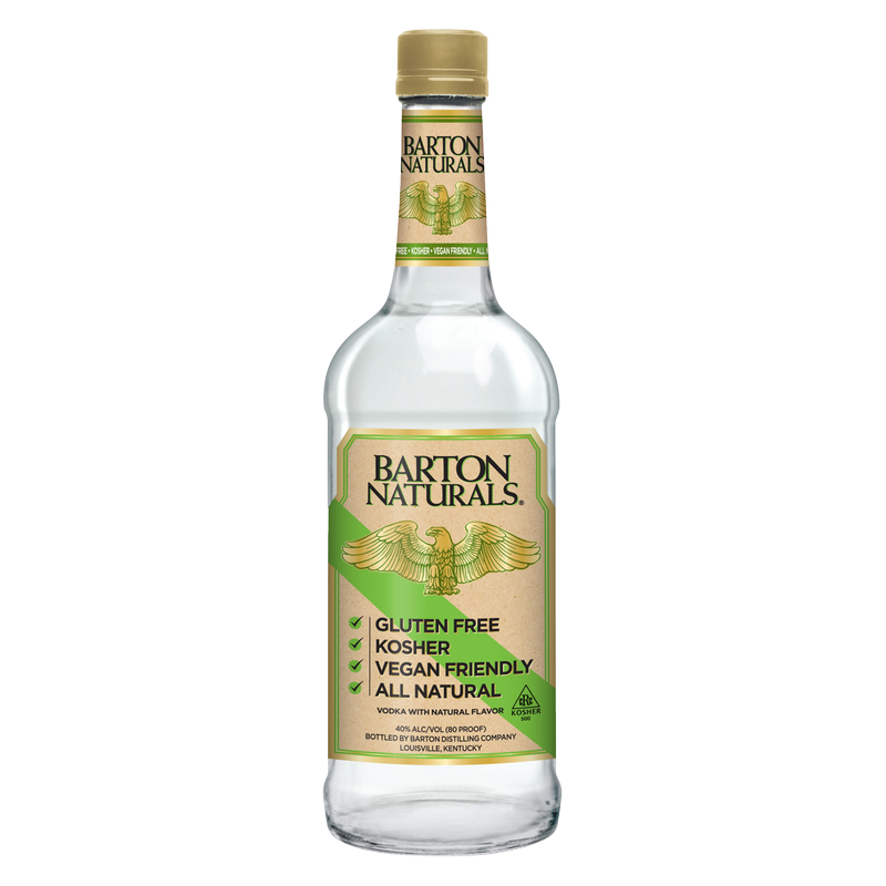 Bartons Natural Vodka 1L (80 Proof)