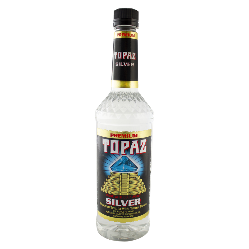 Topaz Silver Tequila 750ml (42 Proof)