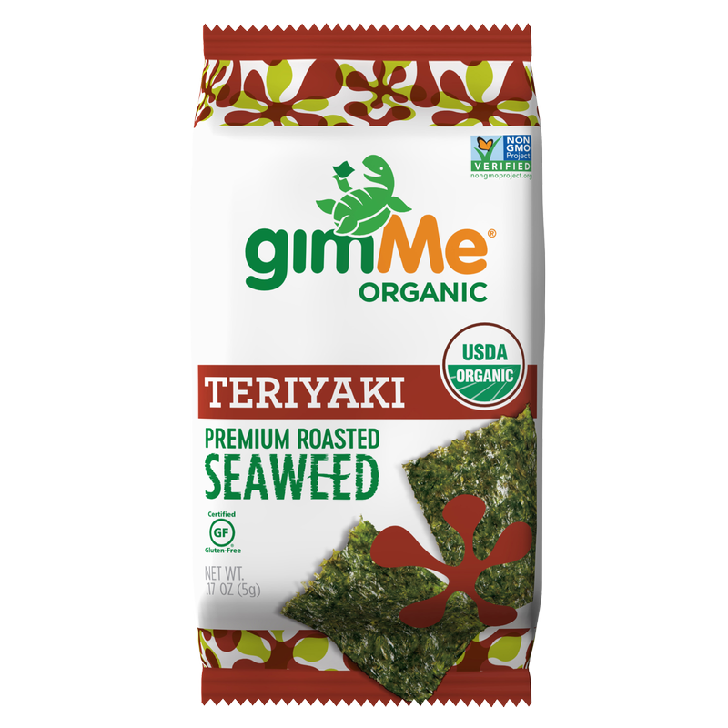 Gimme Organic Teriyaki Seaweed Chips 0.17oz