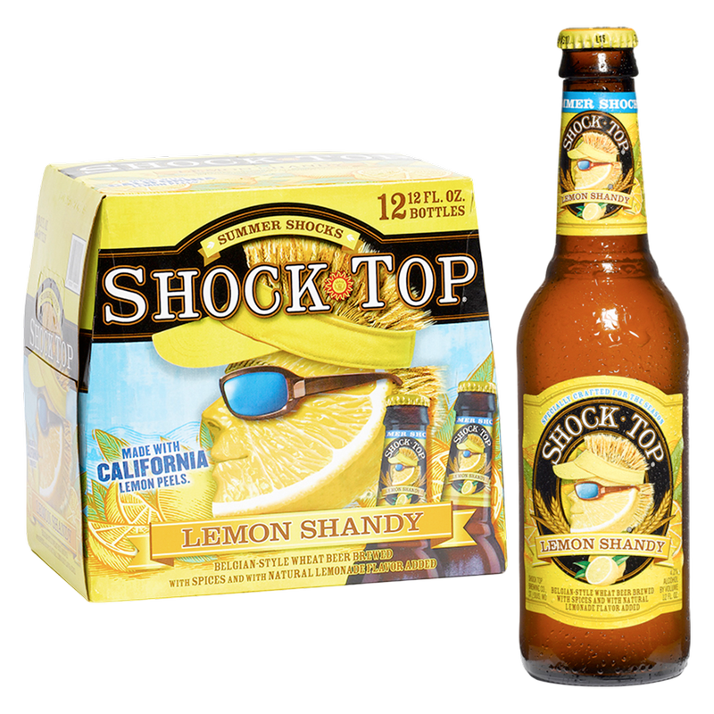Shock Top Lemon Shandy 12k 12oz Btl 4.2% ABV