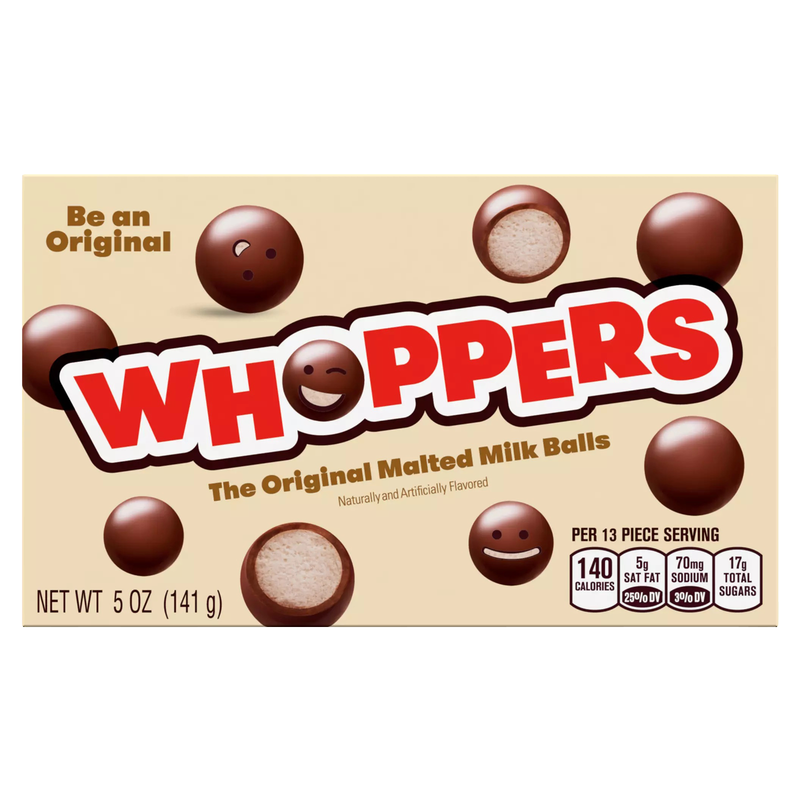 Whoppers Milk Chocolate Theater Box 5oz