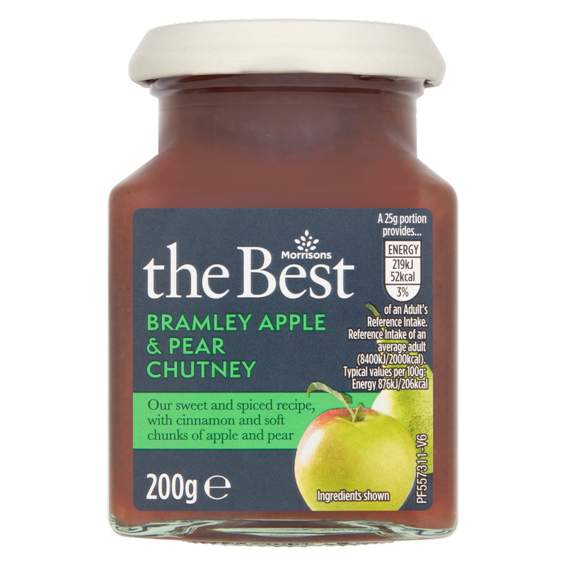 Morrisons The Best Bramley Apple & Pear Chutney, 200g