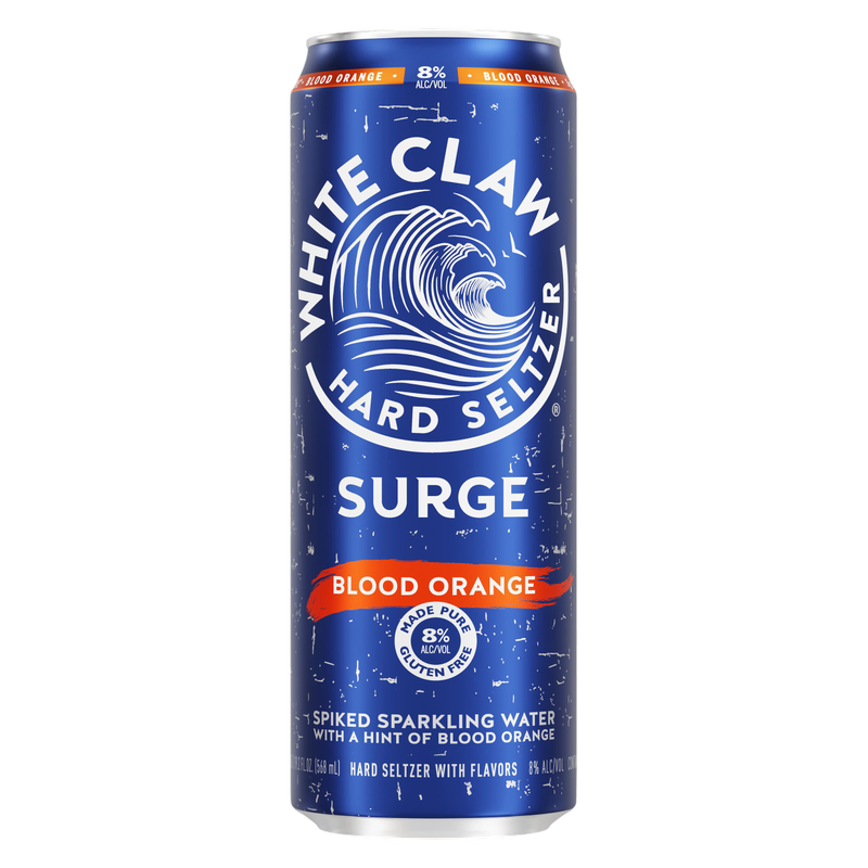 White Claw Hard Seltzer Surge Blood Orange Single 19.2oz Can 8% ABV