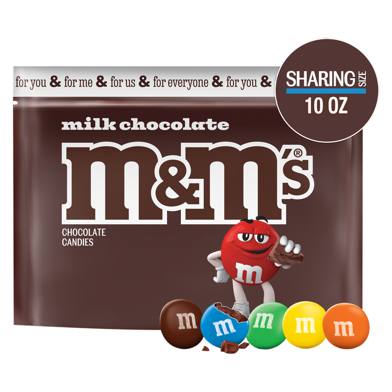 M&M's Milk Chocolate Candies 10oz