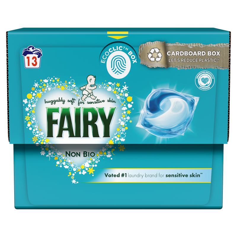 Fairy Non Bio Washing Pods, 13pcs