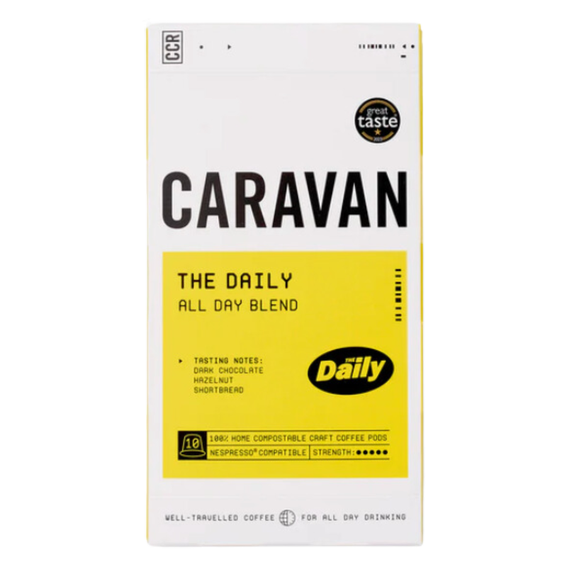 Caravan Coffee Daily Blend Coffee Pods, 10pcs