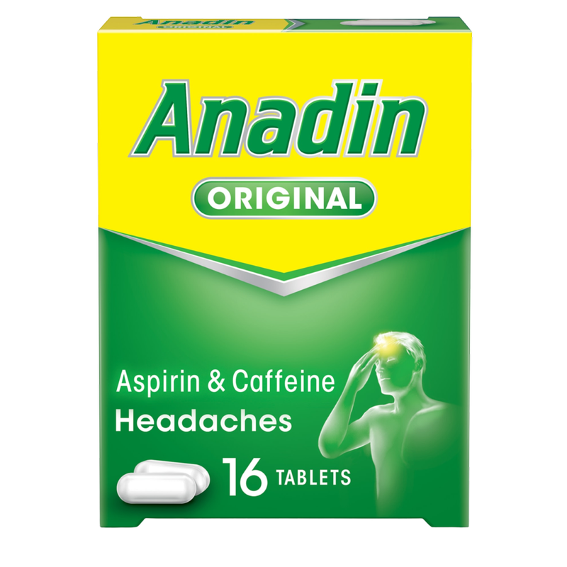 Anadin Original Aspirin, 16pcs