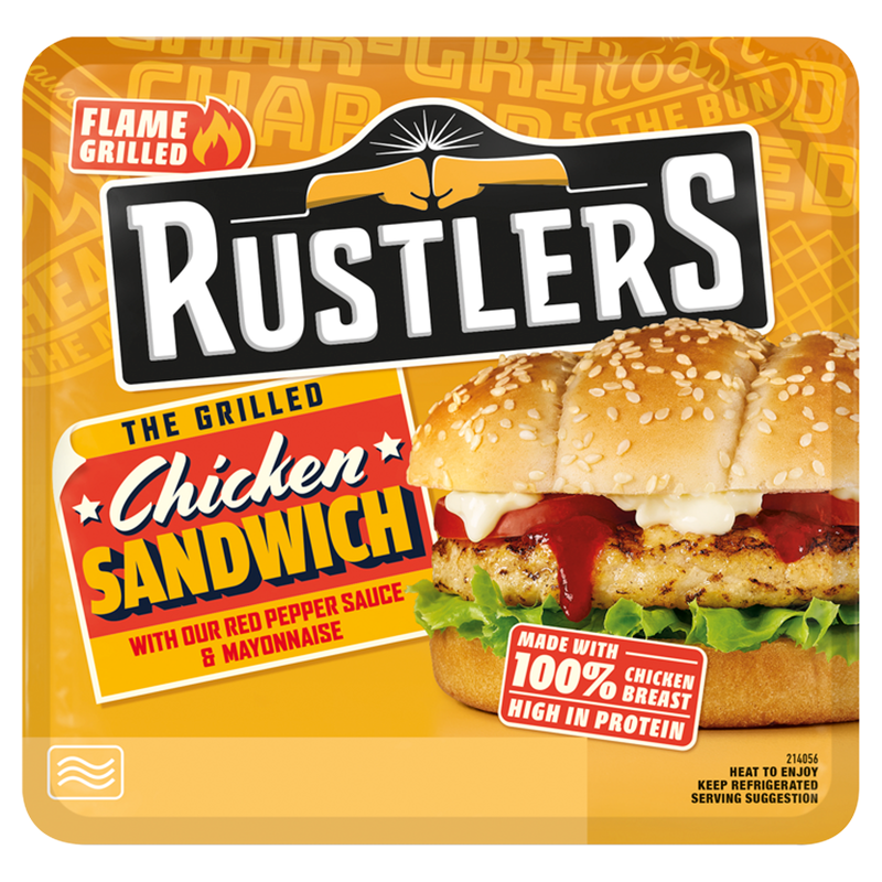 Rustlers The Grilled Chicken Sandwich, 150g