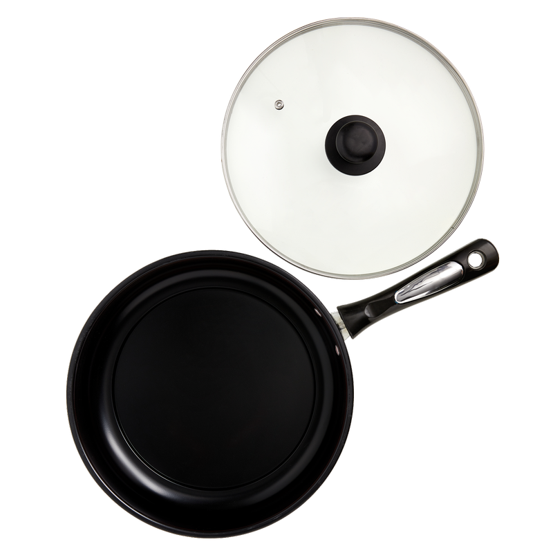 Non-Stick Frying Pan with Glass Lid