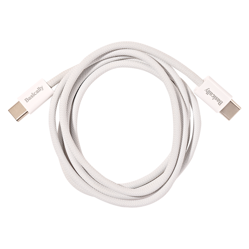 Basically 60W USB-C Woven Charge Cable (3ft)