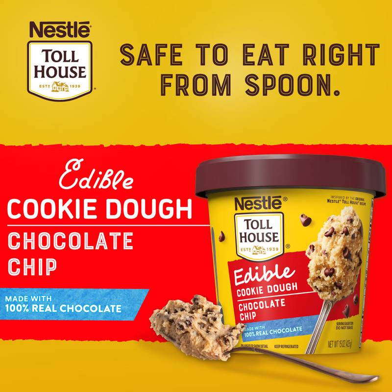 Nestle Toll House Chocolate Chip Edible Cookie Dough - 15oz
