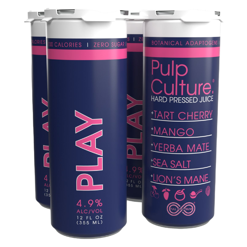 Pulp Culture Hard Pressed Juice Play 4pk 12oz