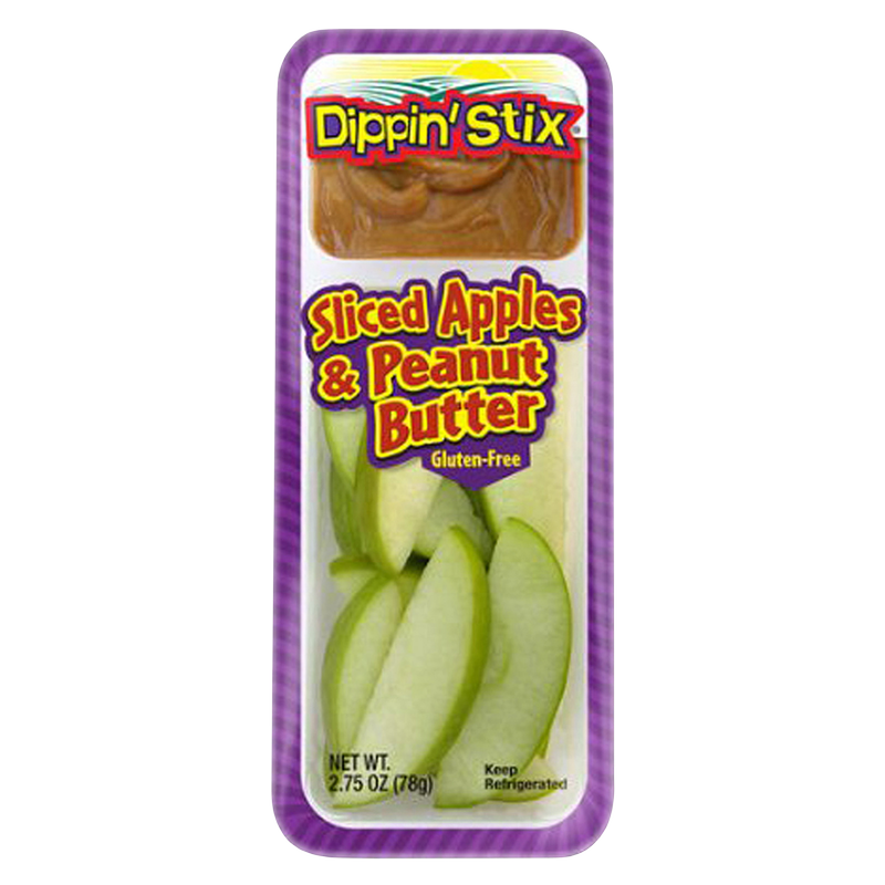 Dippin' Stix Sliced Apples & Peanut Butter - 2.75oz