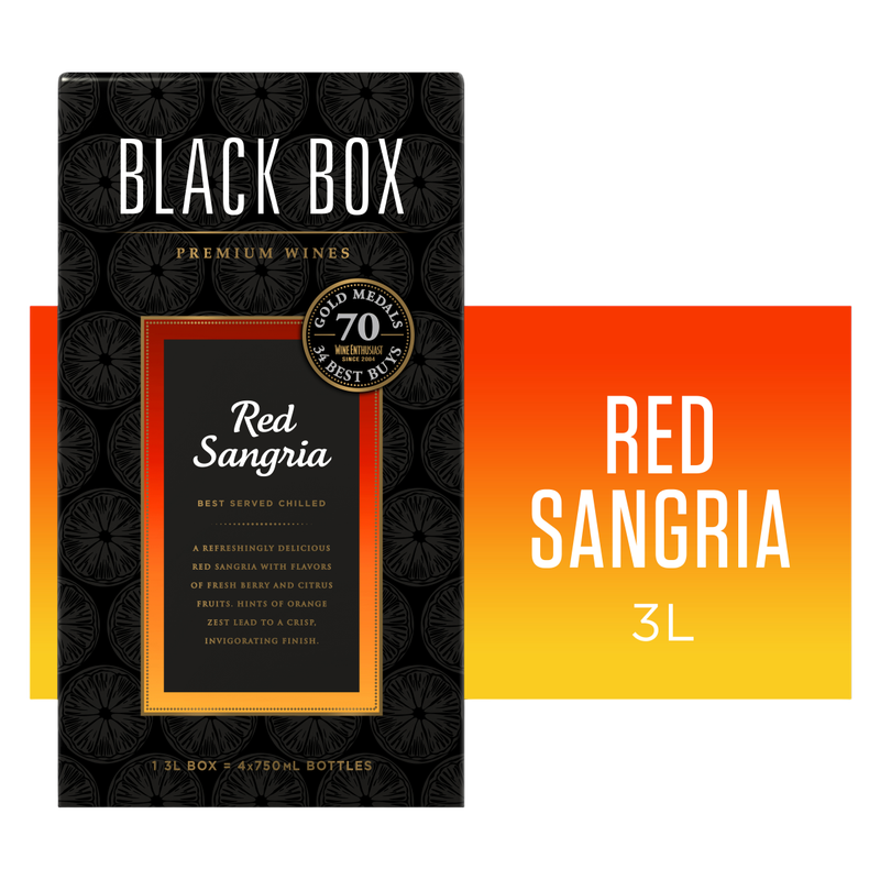 Black Box Red Sangria 3L Box 10% ABV